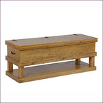 Wooden Gun Concealment Coffee Table with lock - Secret Stashing - Concealment Furniture, Diversion Safes, Home Security Safes
