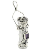 Poison Bottle Pillbox Urn Pendant - Hide your money and passport and keep it safe when traveling with clothes and jewelry with secret compartments -Secret Stashing