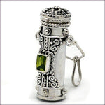 Poison Bottle Pillbox Urn Pendant - Secret Stashing - Concealment Furniture, Diversion Safes, Home Security Safes