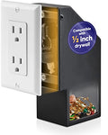 Hidden Wall Safe Outlet with Key Lock - Secret Stashing - Concealment Furniture, Diversion Safes, Home Security Safes