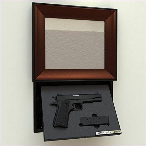 Locking Picture Frame Example Concealment Picture Frame and Fingerprint Lock | Secret Stashing