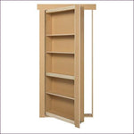 Murphy Door Bookcase DIY kit 34" Paint Grade Unpainted - Secret Stashing - Concealment Furniture, Diversion Safes, Home Security Safes