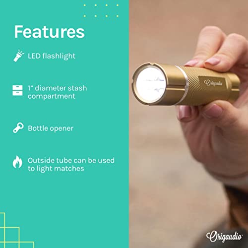 Flashlight with Secret Storage Compartment – Secret Stashing
