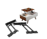 Coffee Table Lifting Frame Mechanism - DIY hidden compartments and diversion safes, build you own secret compartment to keep your money and valuables safe and avoid theft and stealing by burglars -Secret Stashing