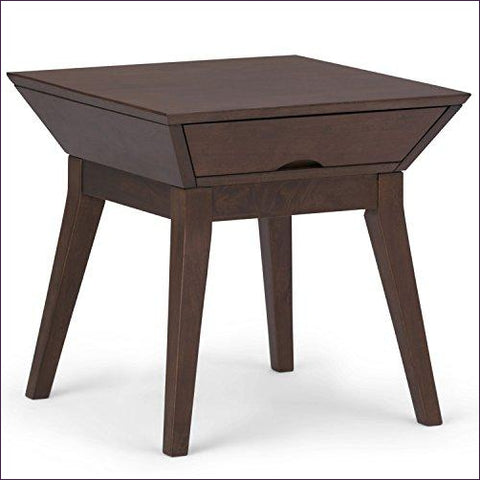 Side Table with Semi Hidden Drawer - Concealment furniture and gun concealment furniture to hide your money, pistol, rifle or other weapons, keep guns safe away from kids with hidden compartment furniture -Secret Stashing