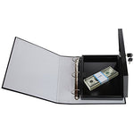 Binder Diversion Safe with Lock - Diversion Safes - Hide your stash and money in everyday items that contain secret compartments, if they don't see it, they can't get it -Secret Stashing