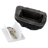 Hide-a-Spare-Key Fake Rock - Looks & Feels like Real Stone - Diversion Safes - Hide your stash and money in everyday items that contain secret compartments, if they don't see it, they can't get it -Secret Stashing