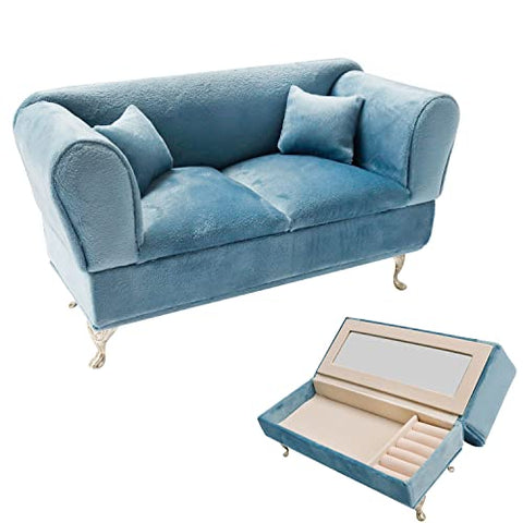 Openable Sofa Jewelry Box Couch