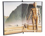 Star Wars Flask Hollow Book (Leather-bound) (Magnetic Closure) - Secret Stashing - Concealment Furniture, Diversion Safes, Home Security Safes