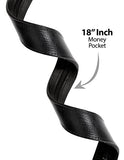 Soft Money leather Belt - Hide your money and passport and keep it safe when traveling with clothes and jewelry with secret compartments -Secret Stashing