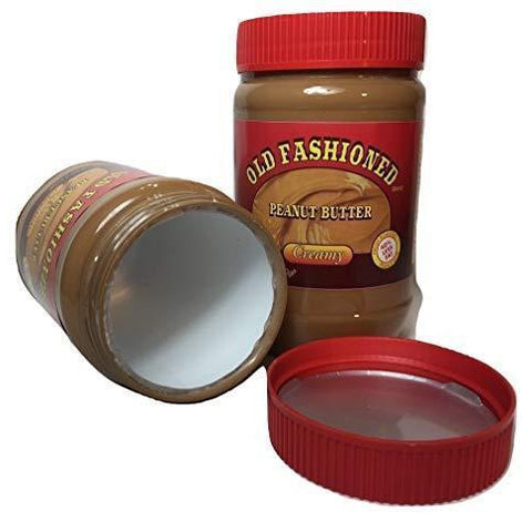 Secret Safe Diversion Stash Safes Peanut Butter - Diversion Safes - Hide your stash and money in everyday items that contain secret compartments, if they don't see it, they can't get it -Secret Stashing