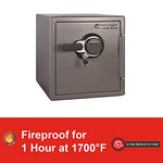 Fireproof Safe and Waterproof Safe with Digital Keypad - Secret Stashing - Concealment Furniture, Diversion Safes, Home Security Safes