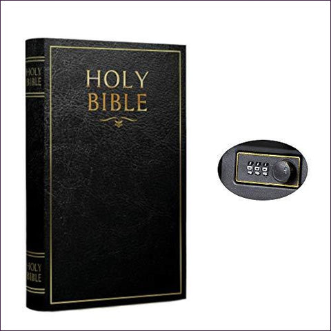 Holy Bible Hidden Secret Compartment Book - Secret Stashing - Concealment Furniture, Diversion Safes, Home Security Safes
