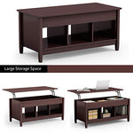 Coffee Table w/Hidden Compartment Lift Top - Secret Stashing - Concealment Furniture, Diversion Safes, Home Security Safes