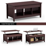 Coffee Table w/Hidden Compartment Lift Top - Secret Stashing - Concealment Furniture, Diversion Safes, Home Security Safes
