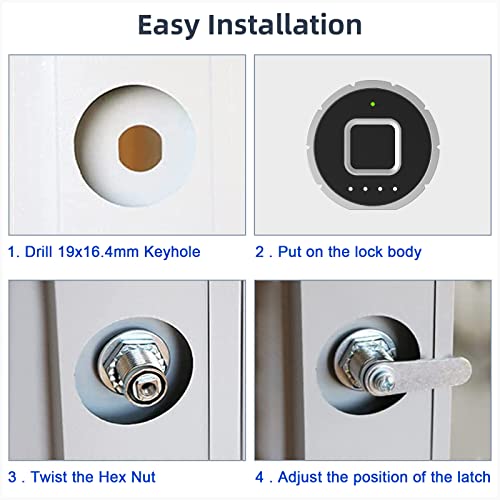 Fingerprint Cabinet Lock | Secret Stashing