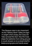 Fake D-Size Battery Safe