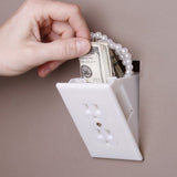 Hidden Wall Outlet Safe - Diversion Safes - Hide your stash and money in everyday items that contain secret compartments, if they don't see it, they can't get it -Secret Stashing