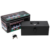 Texas Hold’em Diversion Safe Cashbox with Lock - Secret Stashing - Concealment Furniture, Diversion Safes, Home Security Safes