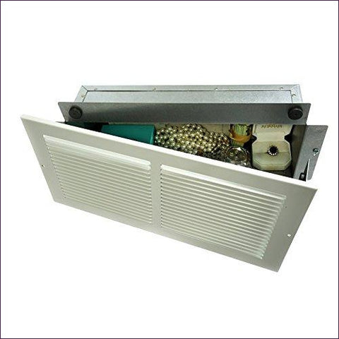 Hidden as Air Vent in Plain Sight, Secures Jewelry, Valuables, Cash - Diversion Safes - Hide your stash and money in everyday items that contain secret compartments, if they don't see it, they can't get it -Secret Stashing