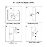 Fingerprint Biometric Keyless Lock - Secret Stashing - Concealment Furniture, Diversion Safes, Home Security Safes
