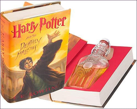 Flask Hollow Book - Harry Potter and the Deathly Hallows by J.K. Rowling - Secret Stashing - Concealment Furniture, Diversion Safes, Home Security Safes