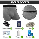 Men's Boxer Briefs with a Secret Hidden Pocket