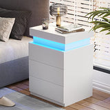 Night Stand with Sliding Top