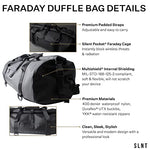 Dry Duffle Bag with Silent Pocke
