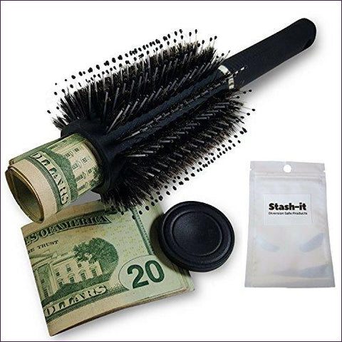 Diversion Safe Hair Brush - Diversion Safes - Hide your stash and money in everyday items that contain secret compartments, if they don't see it, they can't get it -Secret Stashing