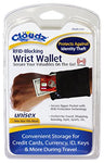 RFID Protection Travel Wrist Wallet - Hide your money and passport and keep it safe when traveling with clothes and jewelry with secret compartments -Secret Stashing