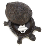 Metal Cast Iron Turtle Statue Spare Key Hiders Outside - Secret Compartment Decor with hidden compartments to stash your valuables -Secret Stashing