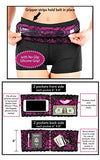 Travel Money Belt & Fanny Pack - Hide your money and passport and keep it safe when traveling with clothes and jewelry with secret compartments -Secret Stashing