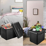 Lock Ottoman with Secret Storage