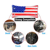Gun Magnet Mount - U.S. Flag - Concealment furniture and gun concealment furniture to hide your money, pistol, rifle or other weapons, keep guns safe away from kids with hidden compartment furniture -Secret Stashing