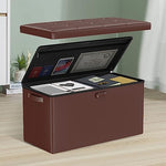 Fireproof Bedroom Bench with Storage - Secret Stashing - Concealment Furniture, Diversion Safes, Home Security Safes