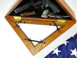 Handgun Concealment Flag Box - Secret Stashing - Concealment Furniture, Diversion Safes, Home Security Safes