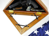 Handgun Concealment Flag Box - Secret Stashing - Concealment Furniture, Diversion Safes, Home Security Safes