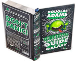 Leatherbound Book Safe - The Ultimate Hitchhiker's Guide to the Galaxy - Secret Stashing - Concealment Furniture, Diversion Safes, Home Security Safes