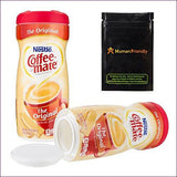 Coffee Mate Creamer Diversion Safe Stash Can w Smell-Proof Bag - Secret Stashing - Concealment Furniture, Diversion Safes, Home Security Safes