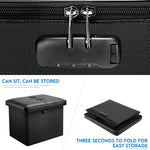 Lock Ottoman with Secret Storage - Secret Stashing - Concealment Furniture, Diversion Safes, Home Security Safes