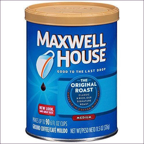Maxwell Coffee Diversion Safe Stash Can - 11.5oz 2017 Model - Secret Stashing - Concealment Furniture, Diversion Safes, Home Security Safes