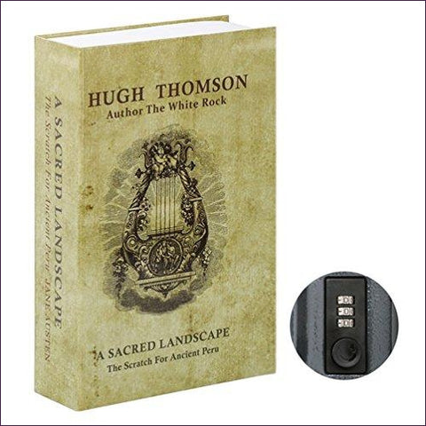 Diversion Book Safe with Combination Lock - Secret Stashing - Concealment Furniture, Diversion Safes, Home Security Safes