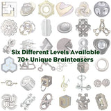 Valve Hanayama Cast Metal Brain Teaser Puzzle Level 4 - Secret Stashing - Concealment Furniture, Diversion Safes, Home Security Safes