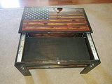 Concealed Coffee Table - Concealment furniture and gun concealment furniture to hide your money, pistol, rifle or other weapons, keep guns safe away from kids with hidden compartment furniture -Secret Stashing