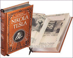 Handmade Book Safe - Nikola Tesla - Secret Stashing - Concealment Furniture, Diversion Safes, Home Security Safes
