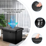 Lock Ottoman with Secret Storage