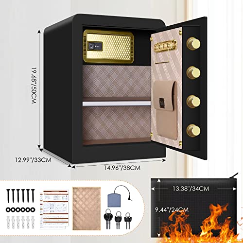 Large Secrect Safe Large Home Safe Fireproof Waterproof – Secret Stashing