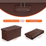 Fireproof Bedroom Bench with Storage - Secret Stashing - Concealment Furniture, Diversion Safes, Home Security Safes