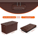 Fireproof Bedroom Bench with Storage - Secret Stashing - Concealment Furniture, Diversion Safes, Home Security Safes